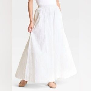 A new day XXL Elegant White Maxi Skirt